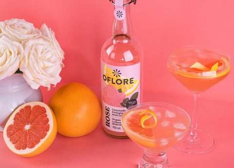 Cocktail OFLORE : Vodka Rose