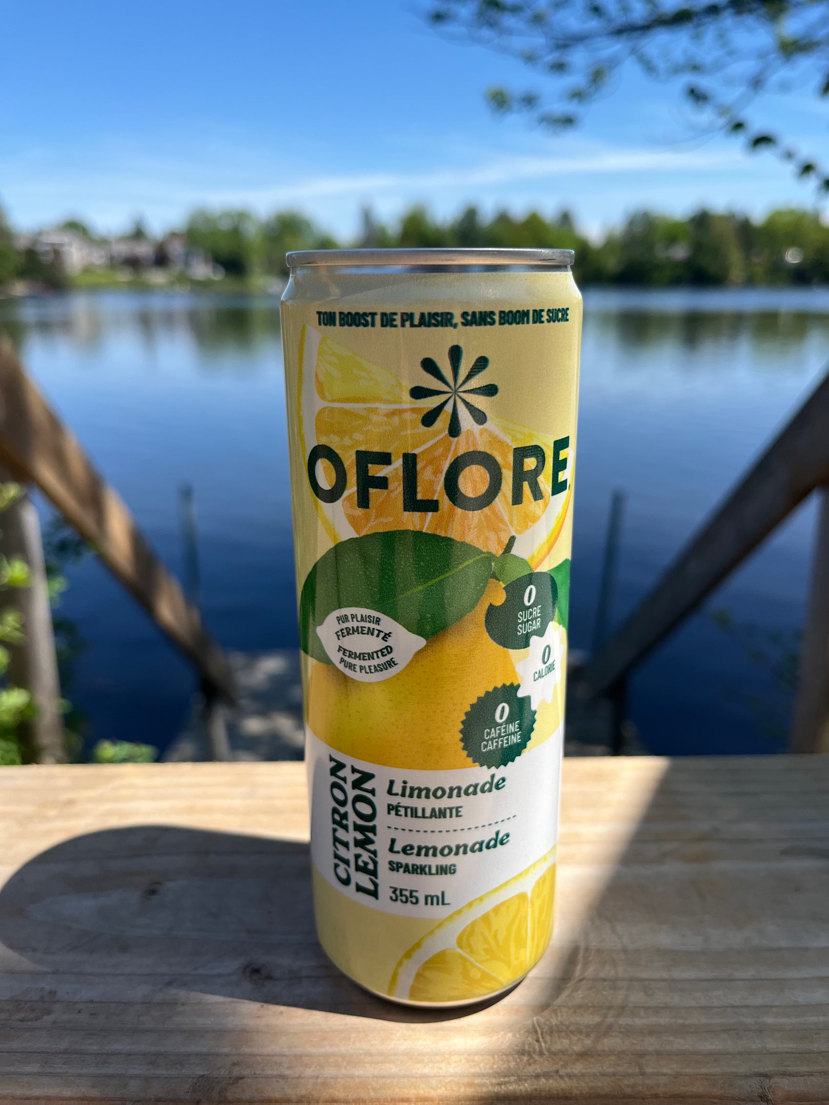 OFLORE® Citron — Limonade pétillante fermentée | Pack de 12