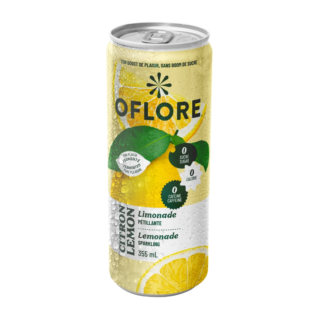 Citron OFLORE® — Limonade pétillante fermentée | Pack de 12