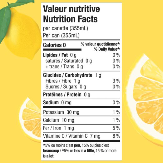 OFLORE Citron | Limonade pétillante fermentée | 0 sucre, 0 calorie, 0 caféine | 12 canettes x 355ml
