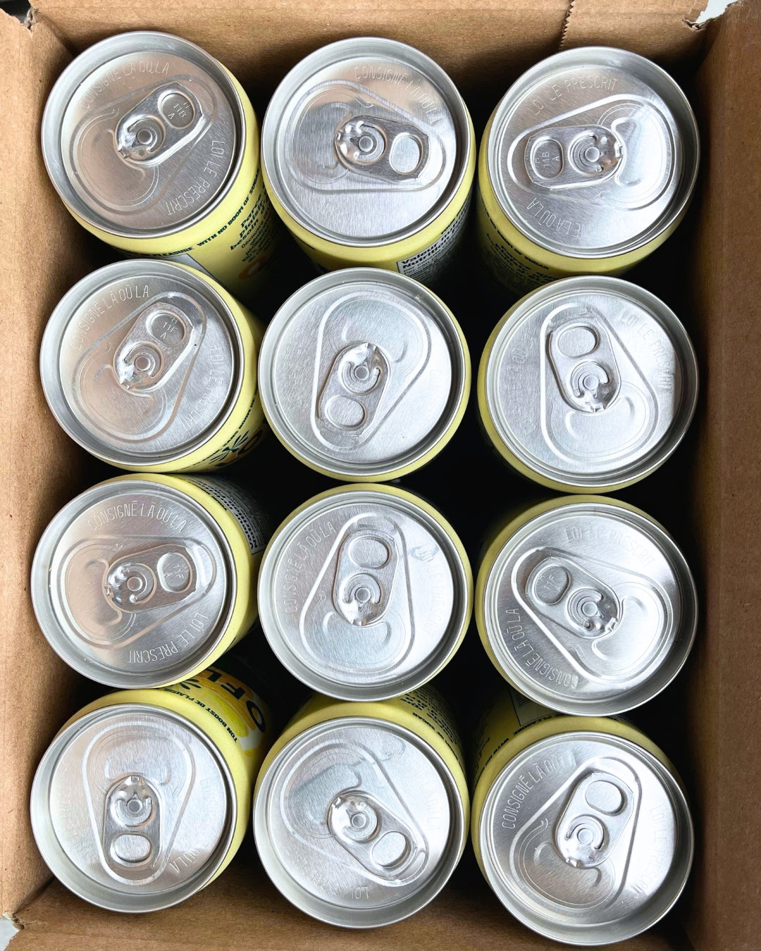 OFLORE® Lemon — Sparkling Fermented Lemonade | 12-Pack