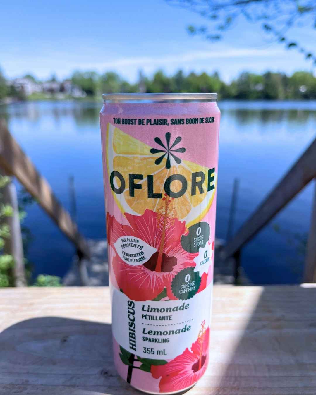 Hibiscus OFLORE® — Limonade pétillante fermentée | Pack de 12