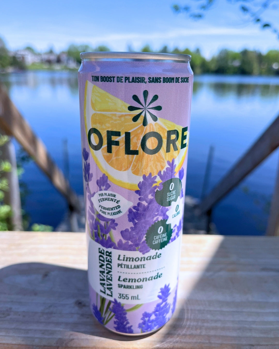 Lavande OFLORE® — Limonade pétillante fermentée | Pack de 12